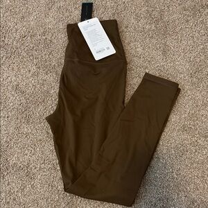 Brown High-Waisted Lululemon Leggings
